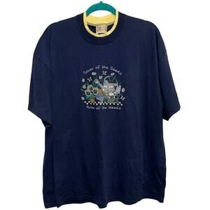 Vintage Decorated Originals Gardening Short Sleeve Tee Shirt